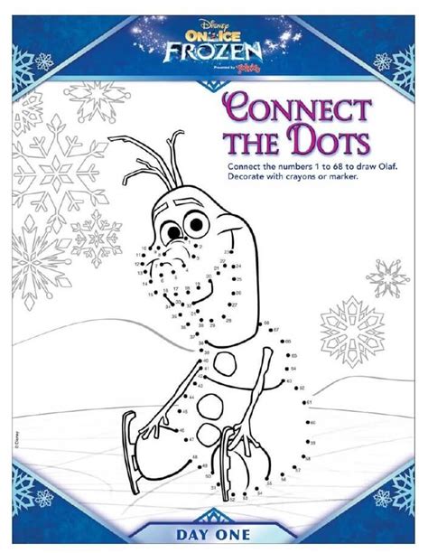 Get Creative With Disney Frozen Activity Pages