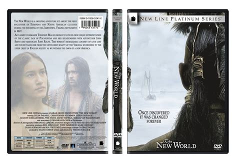 DVD Cover Design: The New World (2005)