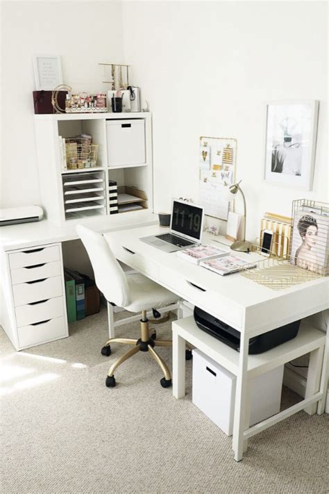 11 Stylish Ikea Desk Hacks To Get More Organized And Productive