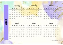 2023 Printable Mini Calendar - Free Printable Templates