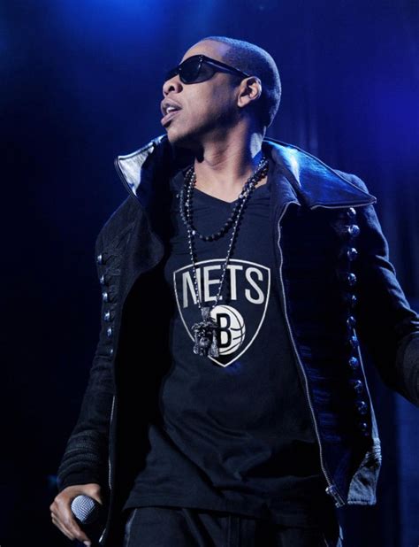 Look Its Jay Z Sporting The New Brooklyn Nets Logo