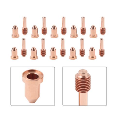 20pcs 192048 Electrode 192052 Nozzle Plasma Torch Consumable For Miller