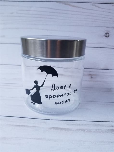 Mary Poppins Decal Mary Poppins Just A Spoonful Of Sugar Etsy