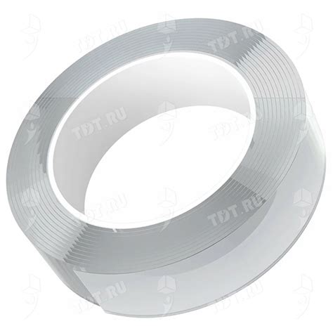 Многоразовая двухсторонняя крепежная лента «Скотч NANO tape» 30мм*3м*2 мм