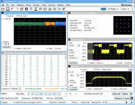 Vector And Rf Suite Of Signal Analysis Software For Pc Tektronix