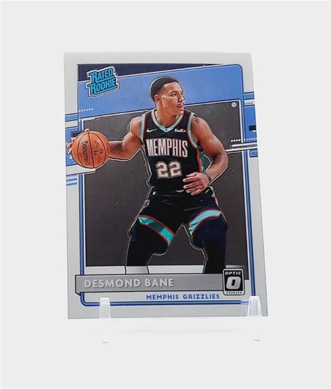 Desmond Bane Rookie Card Panini Donruss Optic Grizzlies