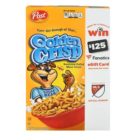 Save on Post Golden Crisp Cereal Order Online Delivery | Giant