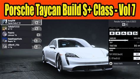 Porsche Taycan Build S Class Car In NFS Unbound Vol 7 YouTube