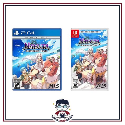 The Legend Of Nayuta Boundless Trails Deluxe Edition PS4 Switch