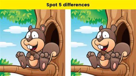 You Are The Puzzle Champion If You Can Spot 5 Differences In The