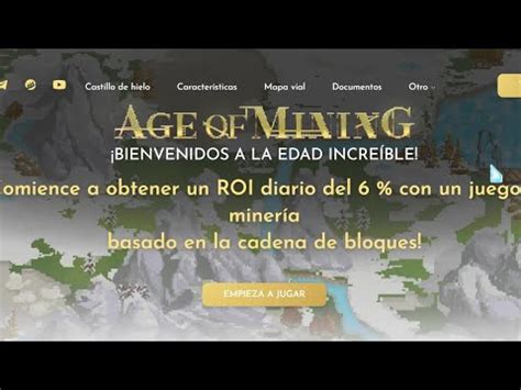 Age Of Mining Staking Gana Diario De Tu Inversi N Comienza El