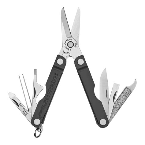 LEATHERMAN, Micra, Keychain Multi-tool with Grooming Tools, Mini ...