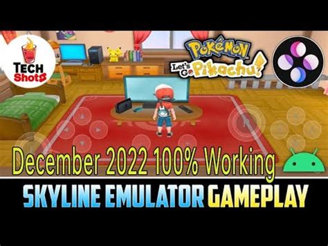 Pok Mon Let Go Pikachu On Android Skyline Emulator Working