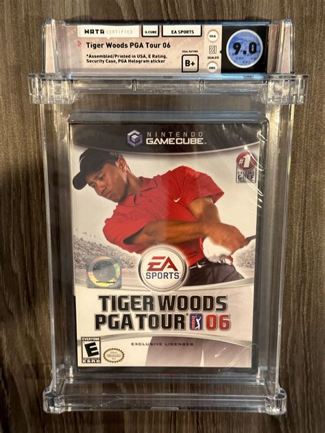 Tiger Woods Pga Tour 06 Nintendo Gamecube Sealed Graded Wata 90 B