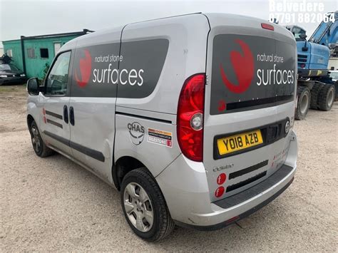 John Pye Vehicle Auctions Location Belvedere 2018 VAUXHALL COMBO