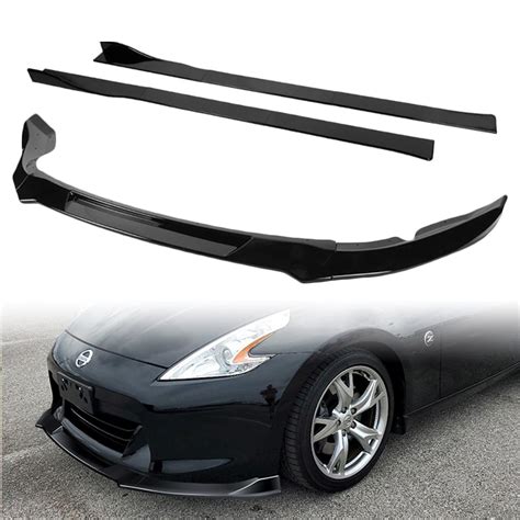 Buy Q1 Tech 9 Pcs Front Bumper Body Kit Lip And Side Skirt Extensions