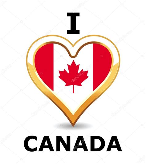 I Love Canada Stock Vector Image By Artlosk 1265172