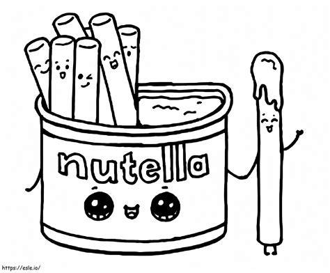 Kawaii Nutella 5 kifestő