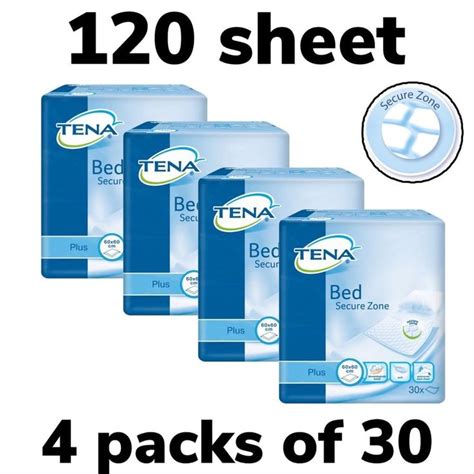 Tena Bed Plus Cm X Cm Case Saver Packs Of Bed Protectors