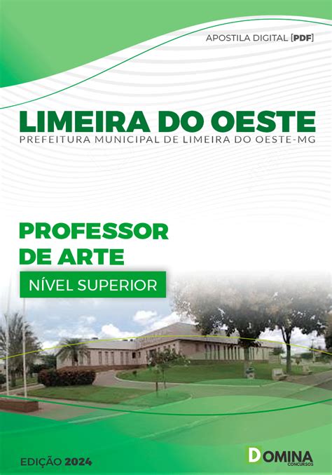 Apostila Pref Limeira Do Oeste Mg Professor Arte