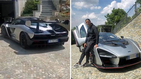 Cristiano Ronaldo shows off his one million euro McLaren Senna | MARCA in English