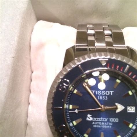 Tissot Seastar 1000 Blue Dialbezel Old Style Watchcharts Marketplace