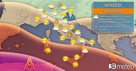 Meteo Italia Prossime Ore Tra Sole E Improvvisi Acquazzoni E