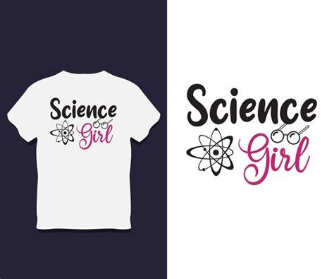 Premium Vector Science Typography T Shirt Design With Vector