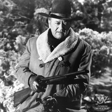 John Wayne During The Filming Of Cahill Us Marshal A London