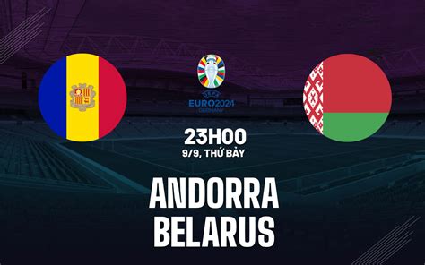 Nhận định Bóng đá Andorra Vs Belarus Vòng Loại Euro Hôm Nay