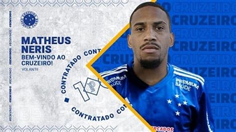 Cruzeiro e Palmeiras se acertam e volante Matheus Neris irá jogar pela