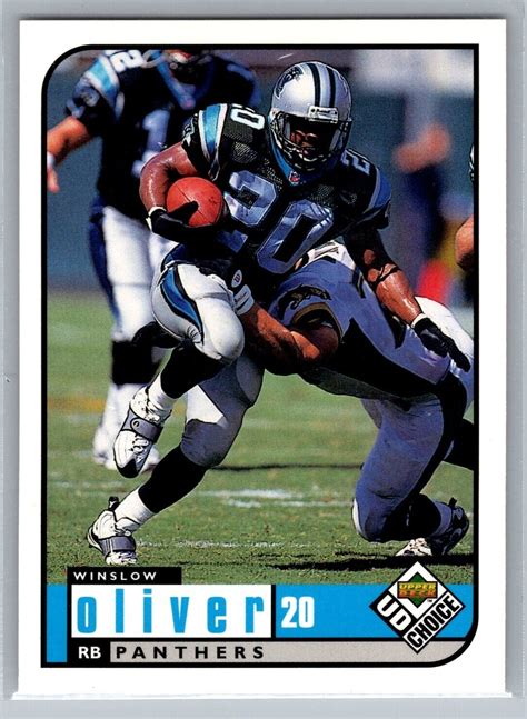 Upper Deck Choice Card Winslow Oliver Carolina Panthers Ebay