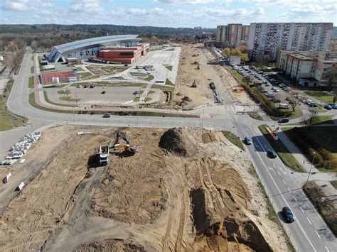 Przebudowa Ulicy Szafera W Szczecinie Z Lotu Ptaka Jak Id Prace