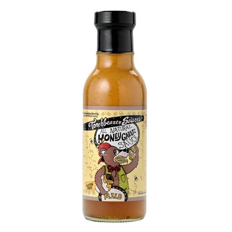 Honey Garlic Wing Sauce | Case of 12 | 12oz | Torchbearer Sauces