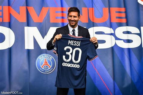 Psg Lionel Messi Présenté Samedi Au Parc Des Princes