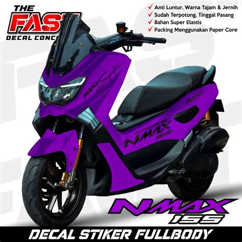 Jual Decal Sticker Yamaha Nmax Old Fullbody Decal Stiker