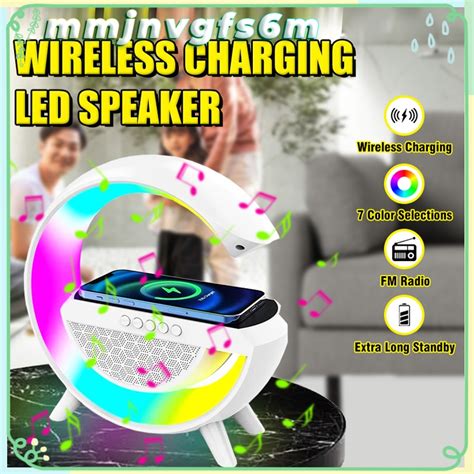 Jual Stok Dikirim Dari Jakarta Speaker Bluetooth LED Ambient Light