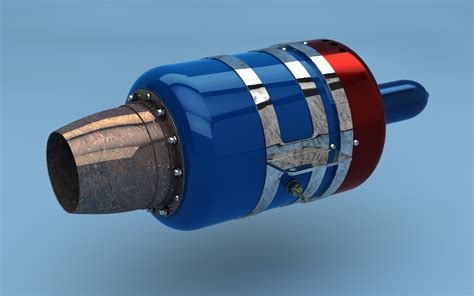 jet turbine engine c4d