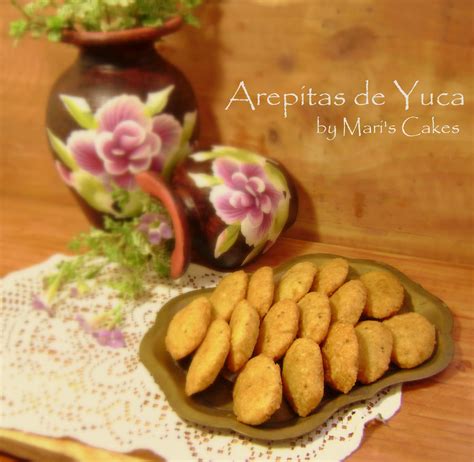 Yuca Fritters Arepitas De Yuca Maris Cakes English