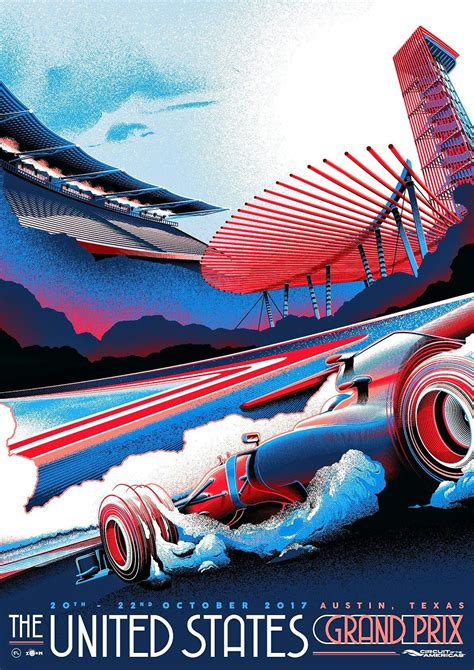 2017 Us Gp Cota Never Looked So Good Zoom F1 Poster For The 2017