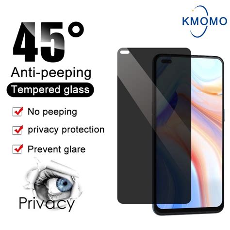 Privacy Tempered Glass Oppo Reno F G F Pro Z Z Matte