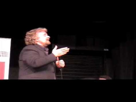 Intervento Di Beppe Grillo A Londra Youtube