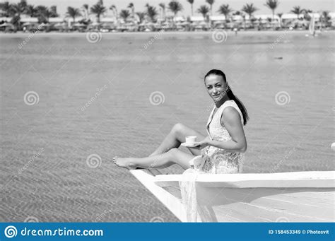 Honeymoon Cruise Ship. Wedding Ceremony Sea Cruise Stock Image - Image ...