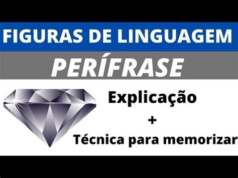 Perífrase | Figuras de linguagem - YouTube