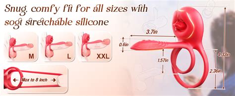 Amazon Vibrating Cock Ring Sex Toys For Couple In Silicone Penis Ring Vibrator