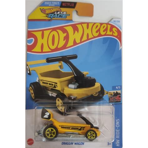 Hot Wheels Draggin Wagon T Hunt Lote G Cartela Longa Htf Shopee Brasil