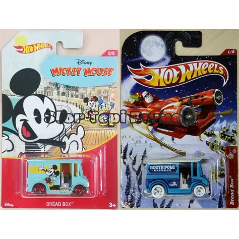 Hot Wheels Bread Box Fantasy Mickey Mouse Th Anniversary Holiday Hot Rods Shopee Malaysia