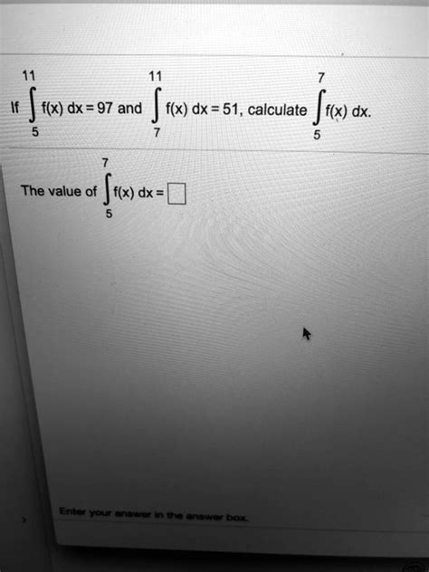 SOLVED F X Dx 97 And F X Dx 51 Calculate Jikx Dx The Value Of