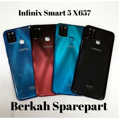 Jual BACKDOOR BACK CASING INFINIX SMART 5 X657 X657C TUTUP BELAKANG