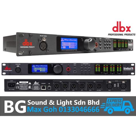 Dbx Driverack Pa Complete Loudspeaker Management System Shopee Malaysia